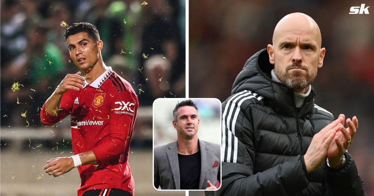 United take down photo after Kevin Pietersen launches attack on Ten Hag about Cristiano Ronaldo