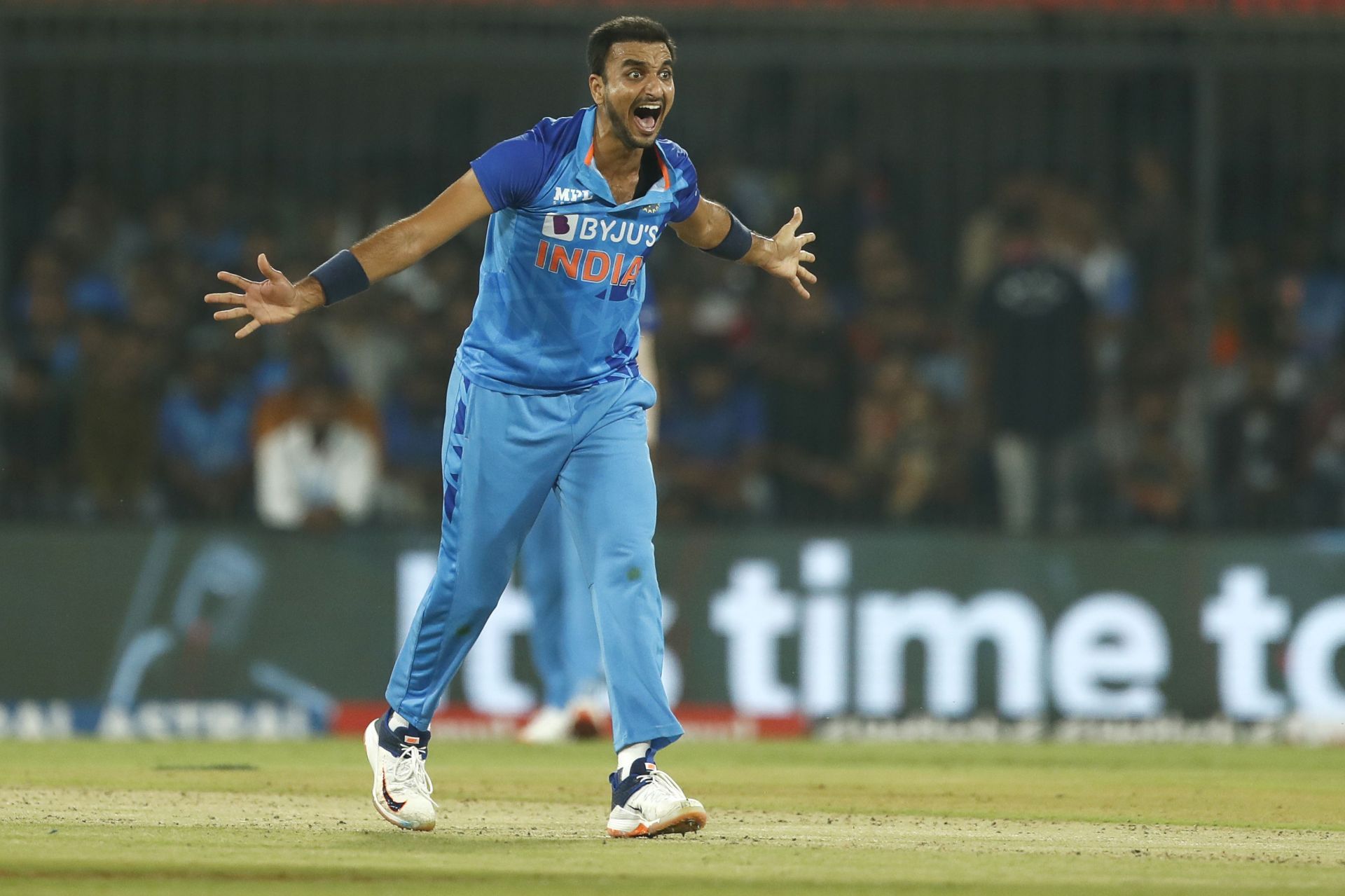 Harshal Patel had a nightmarish time with the ball in the third T20I