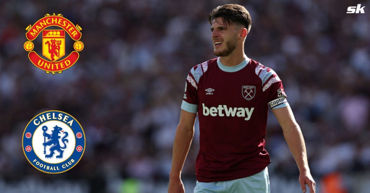 Chelsea deals blow as Declan Rice drops Manchester United transfer hint