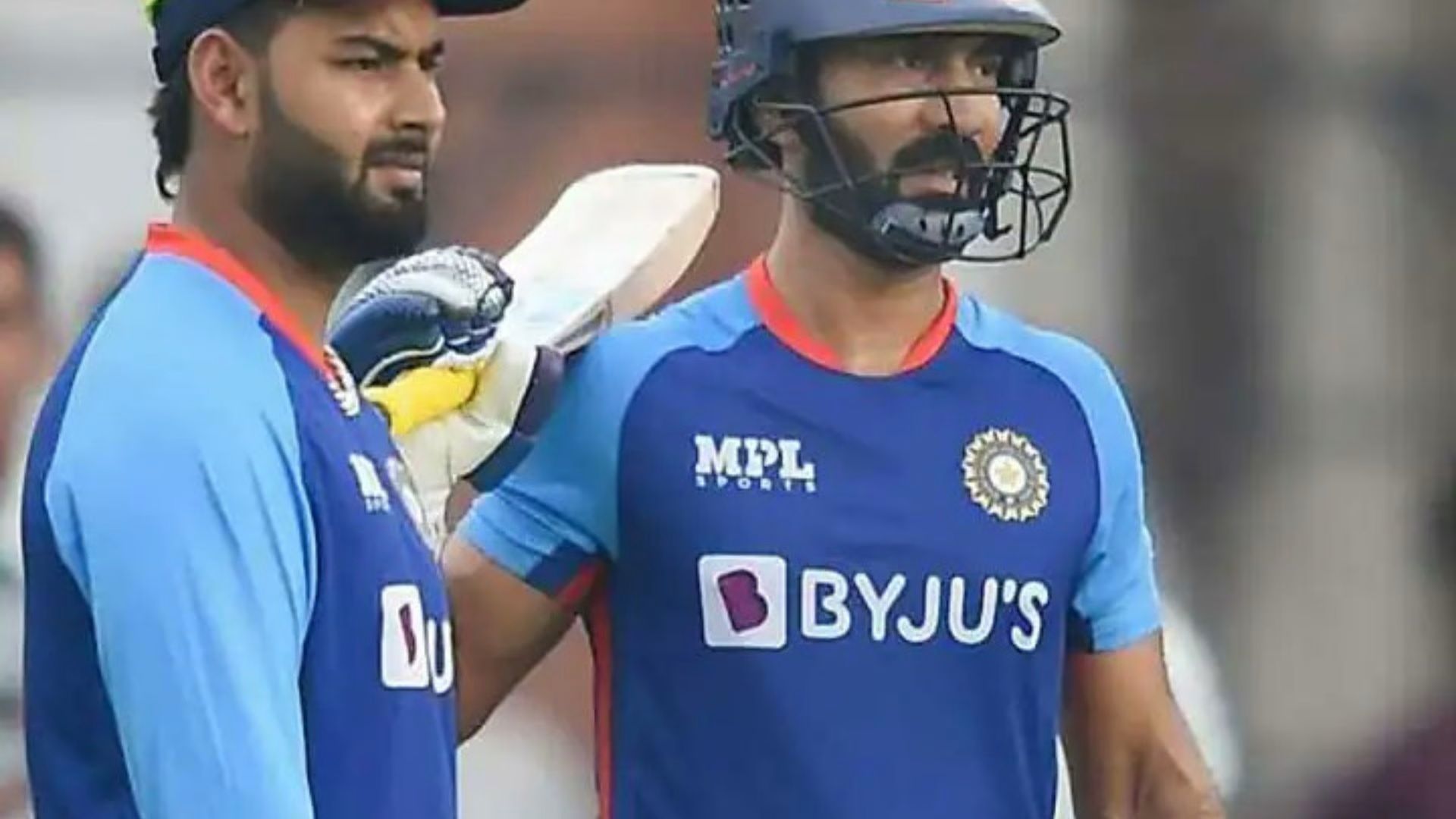 Rishabh Pant and Dinesh Karthik are vying for the wicketkeeper-batter