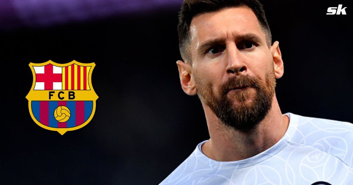Barcelona meet PSG superstar Lionel Messi