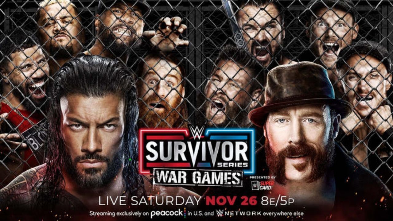 WWE Survivor WarGames के लिए मेंस वॉरगेम्स मैच का ऐलान कर दिया गया है 