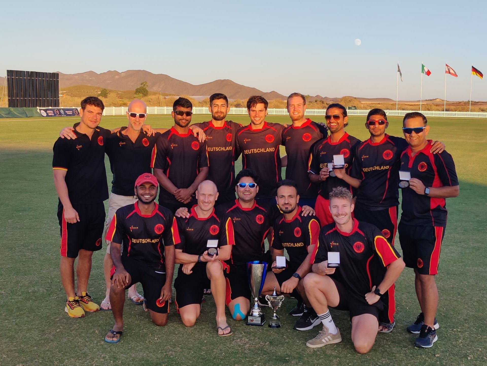 Spain T20I Tri Series (Photo - Germany Cricket Twitter)