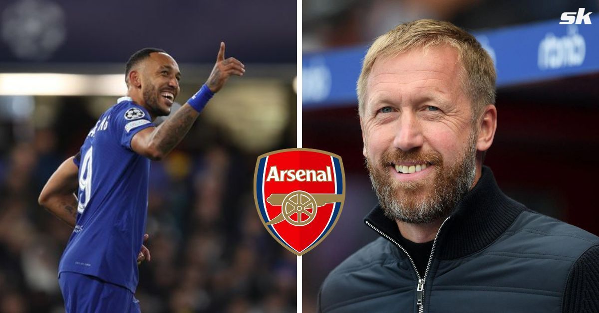 Graham Potter on Auba facing Arsenal for the first time