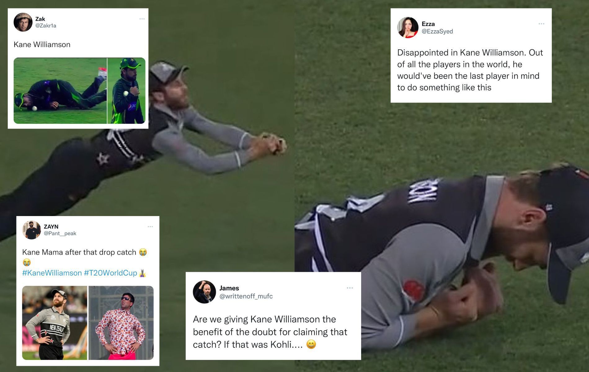 Williamson received a lot of flak on social media. (Pics: Twitter)