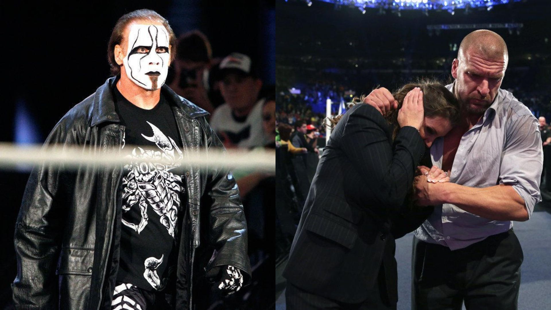 Sting debuted at WWE Survivor Series 2014.