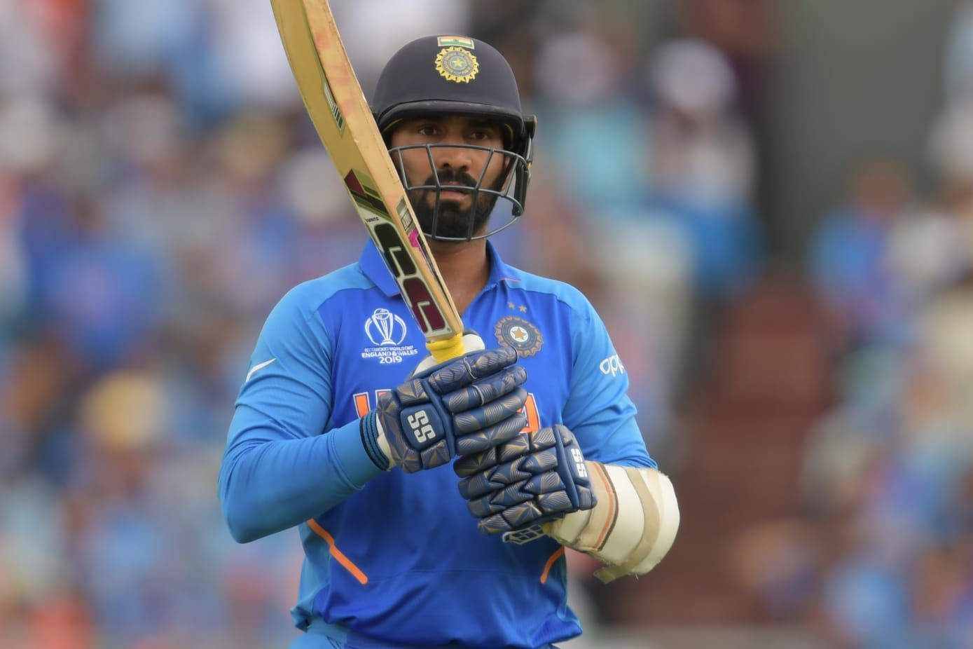 Dinesh Karthik had a forgettable World Cup for India. [Pic Credits - ICC]