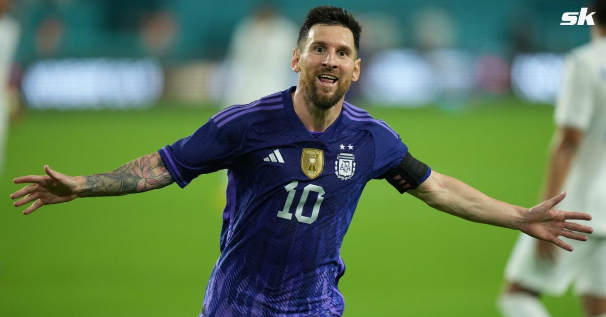 Messi will be wearing gold at the World Cup