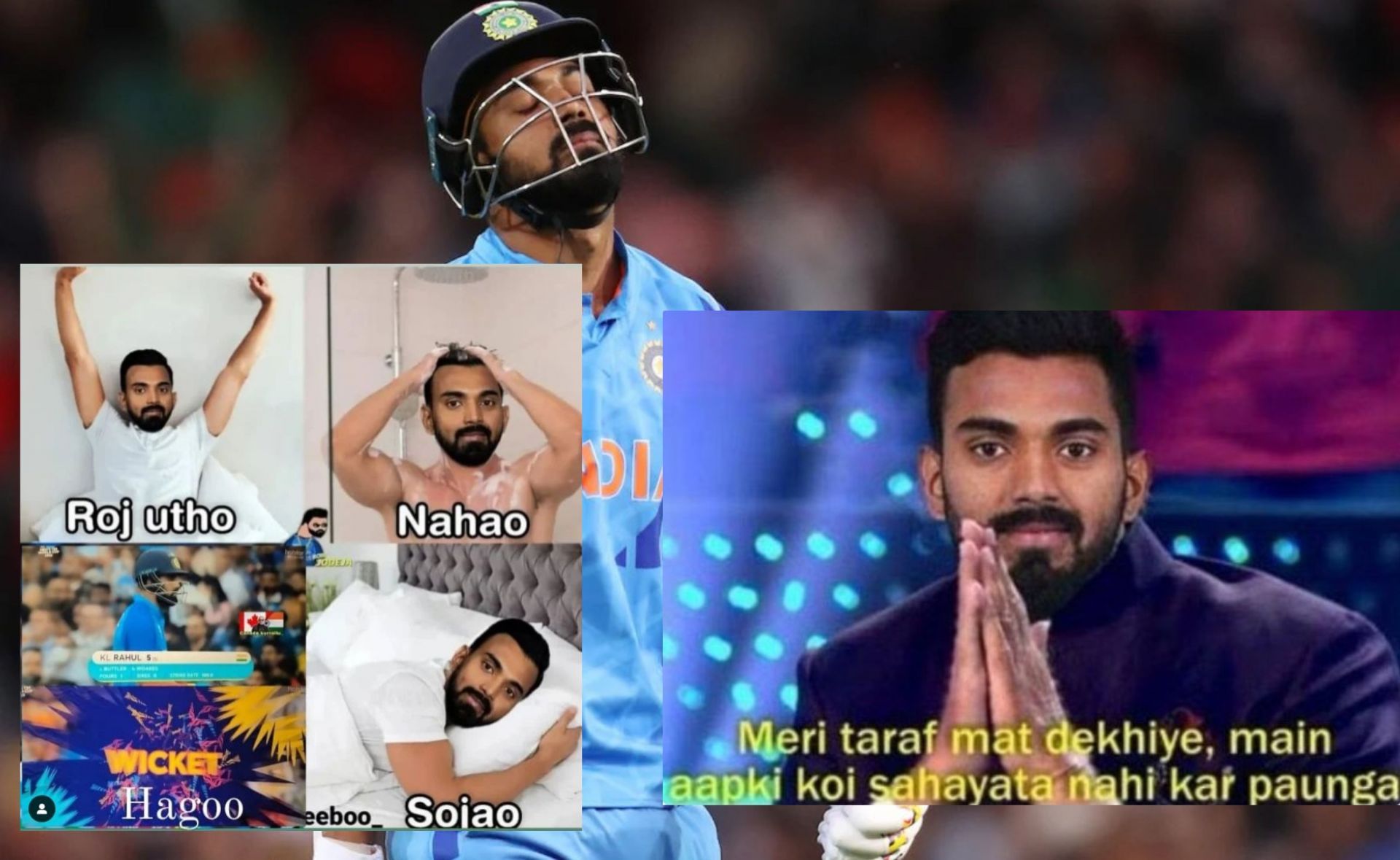 Fans roast KL Rahul for failing against England