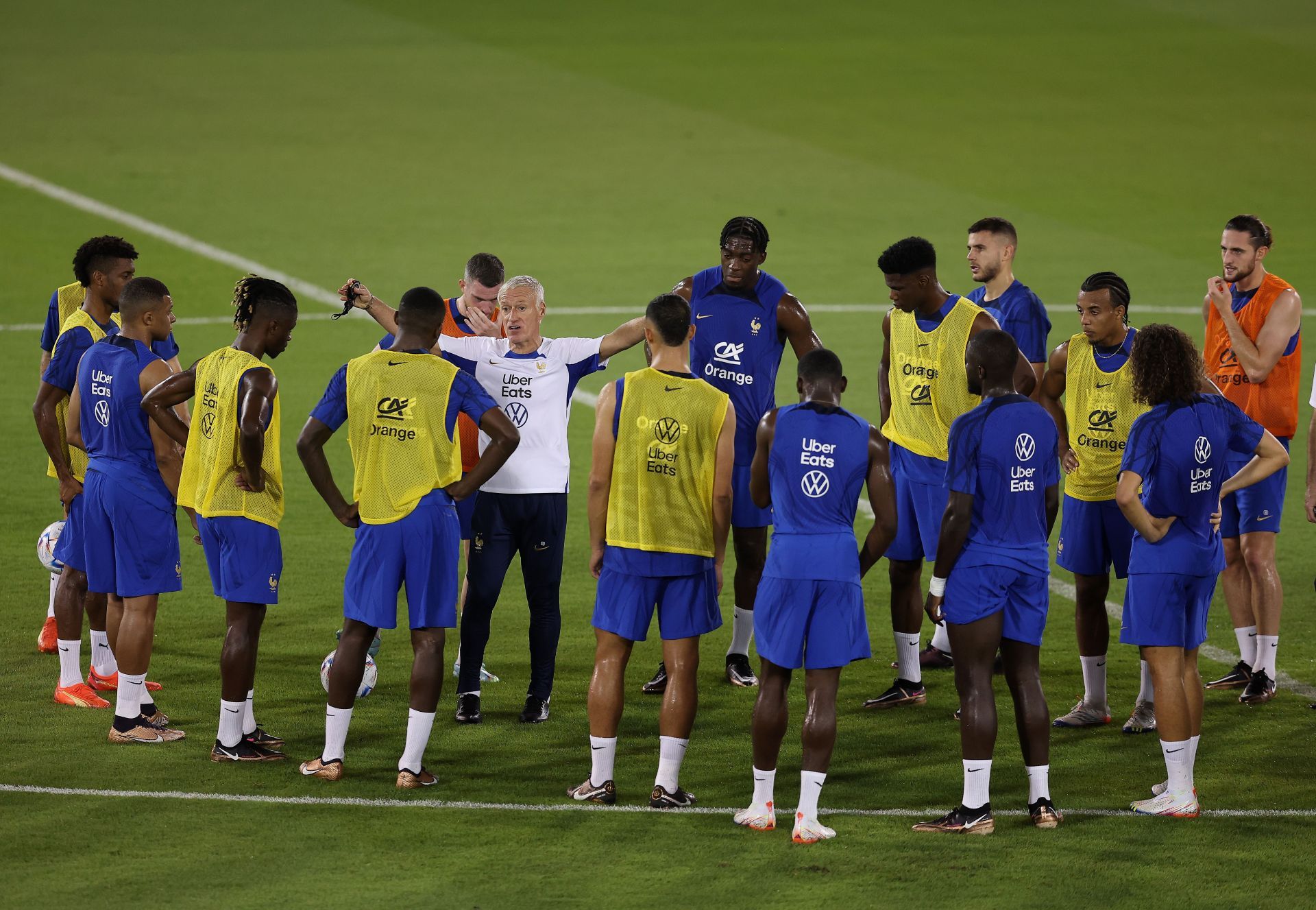 France Training Session and Press Conference - FIFA World Cup Qatar 2022