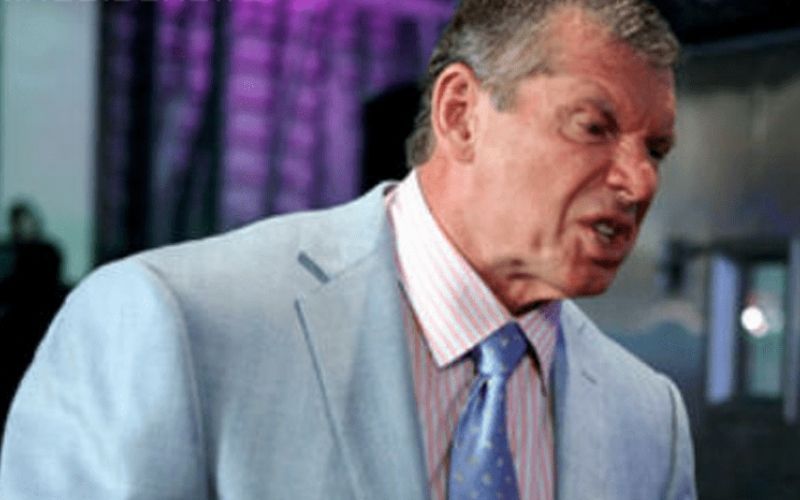 vince mcmahon angry