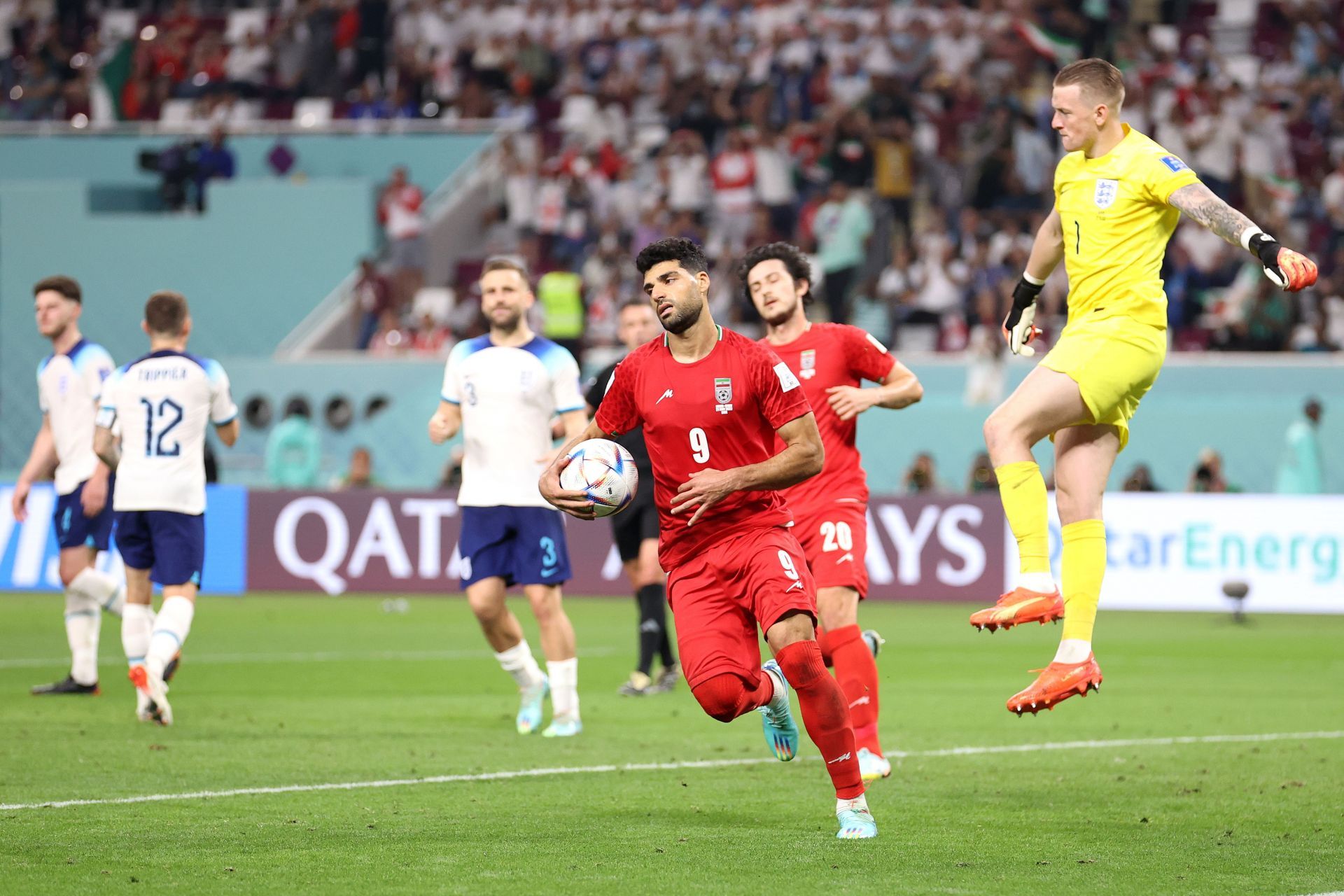 Taremi was Iran's star performer as he bagged a well-taken brace