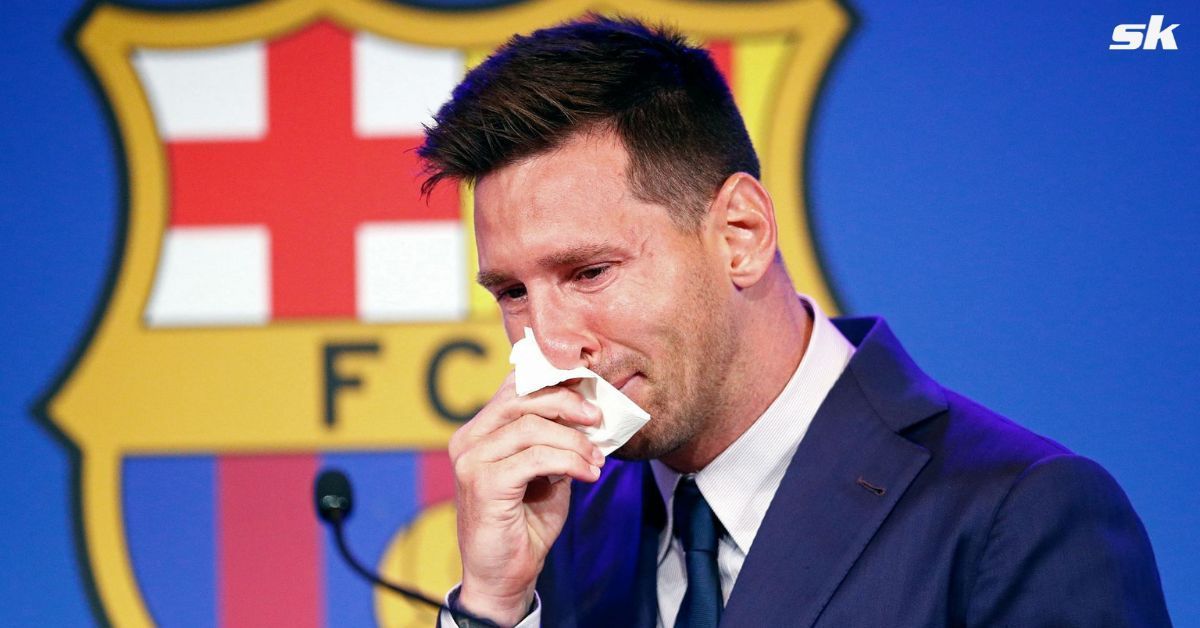 Lionel Messi was emotional while revisiting memorable moment