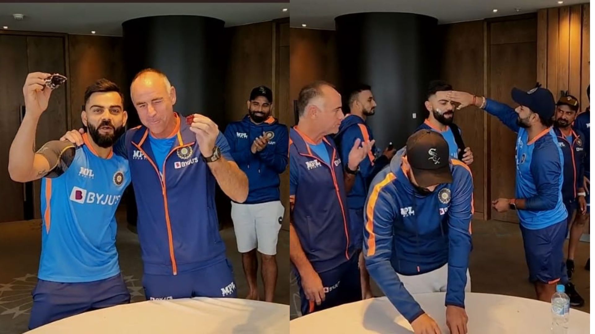 Snippets from Virat Kohli and Paddy Upton