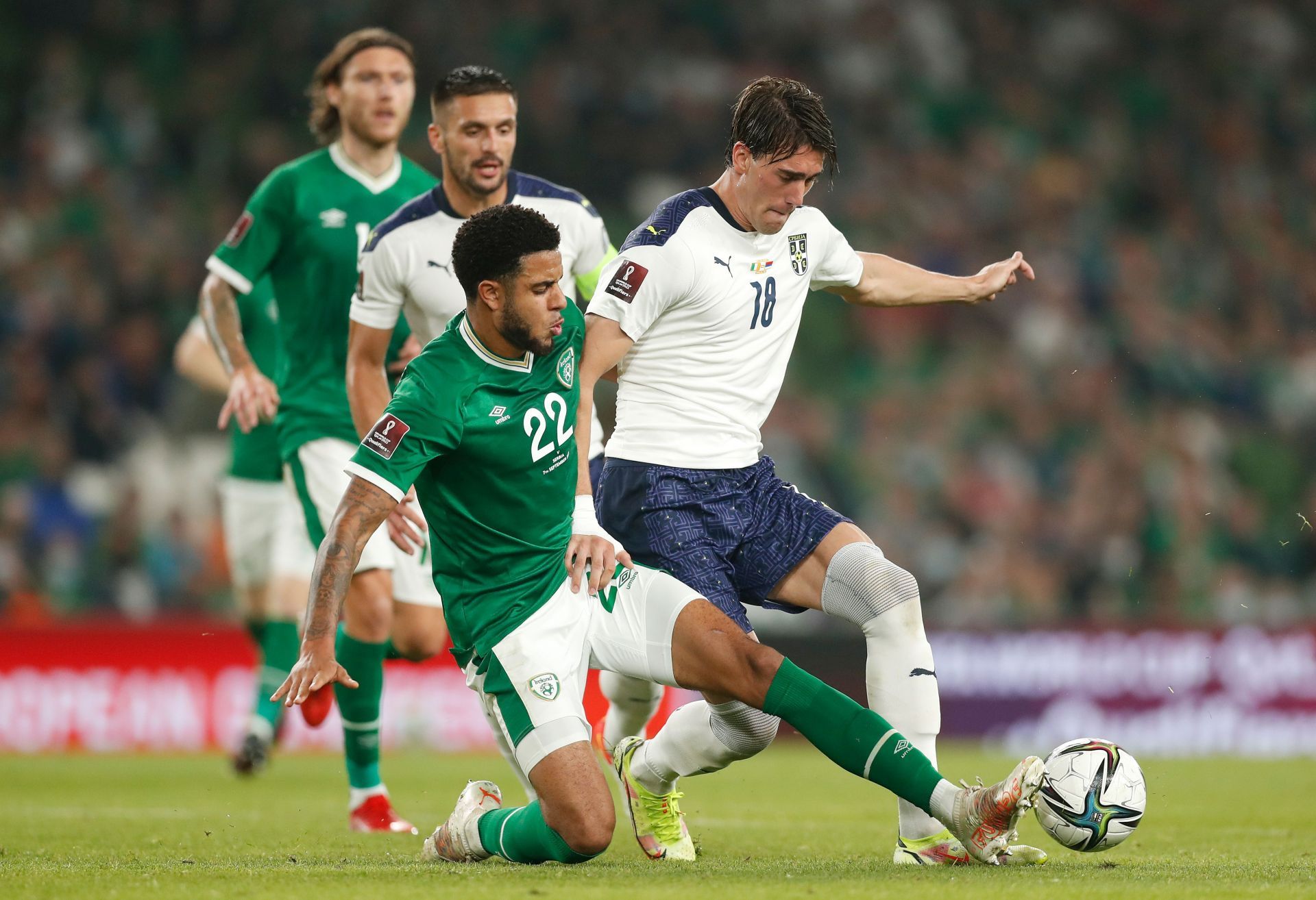 Republic of Ireland v Serbia - 2022 FIFA World Cup Qualifier