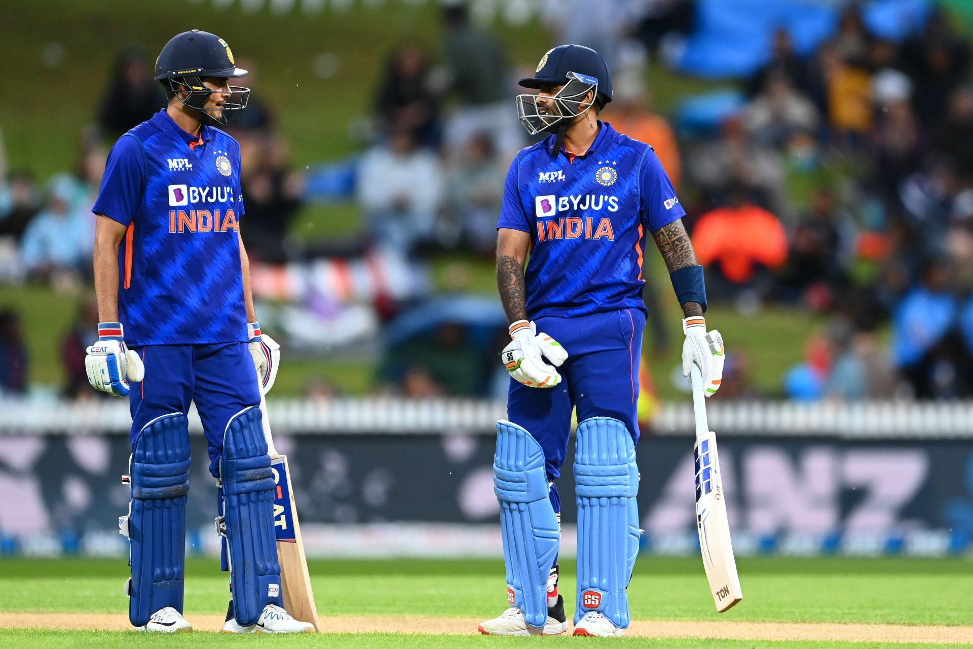 Suryakumar Yadav and Shubman Gill. (Image Credits: Getty)