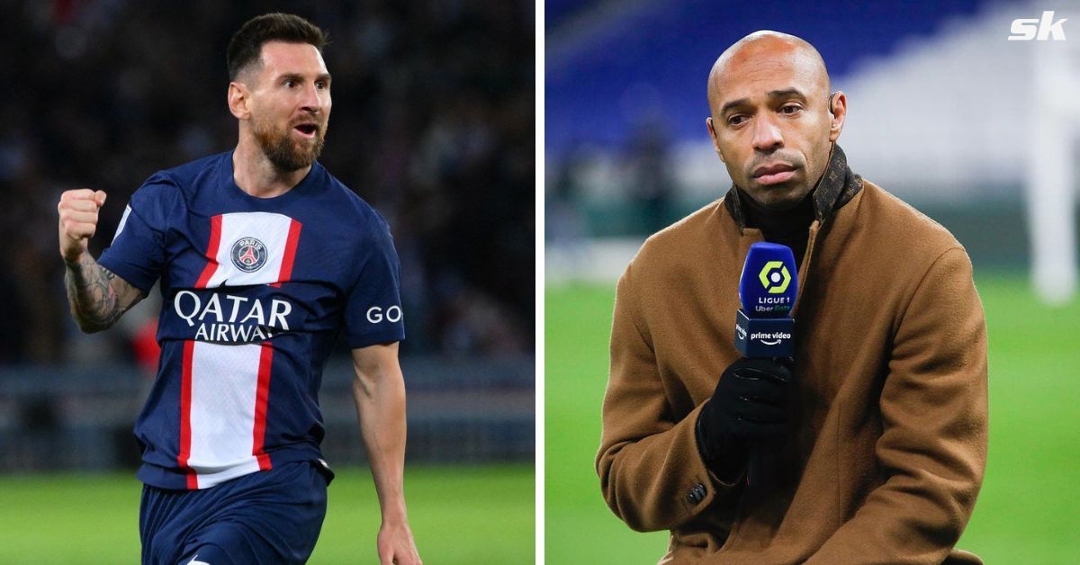 Arsenal legend Thierry Henry praises PSG superstar Lionel Messi