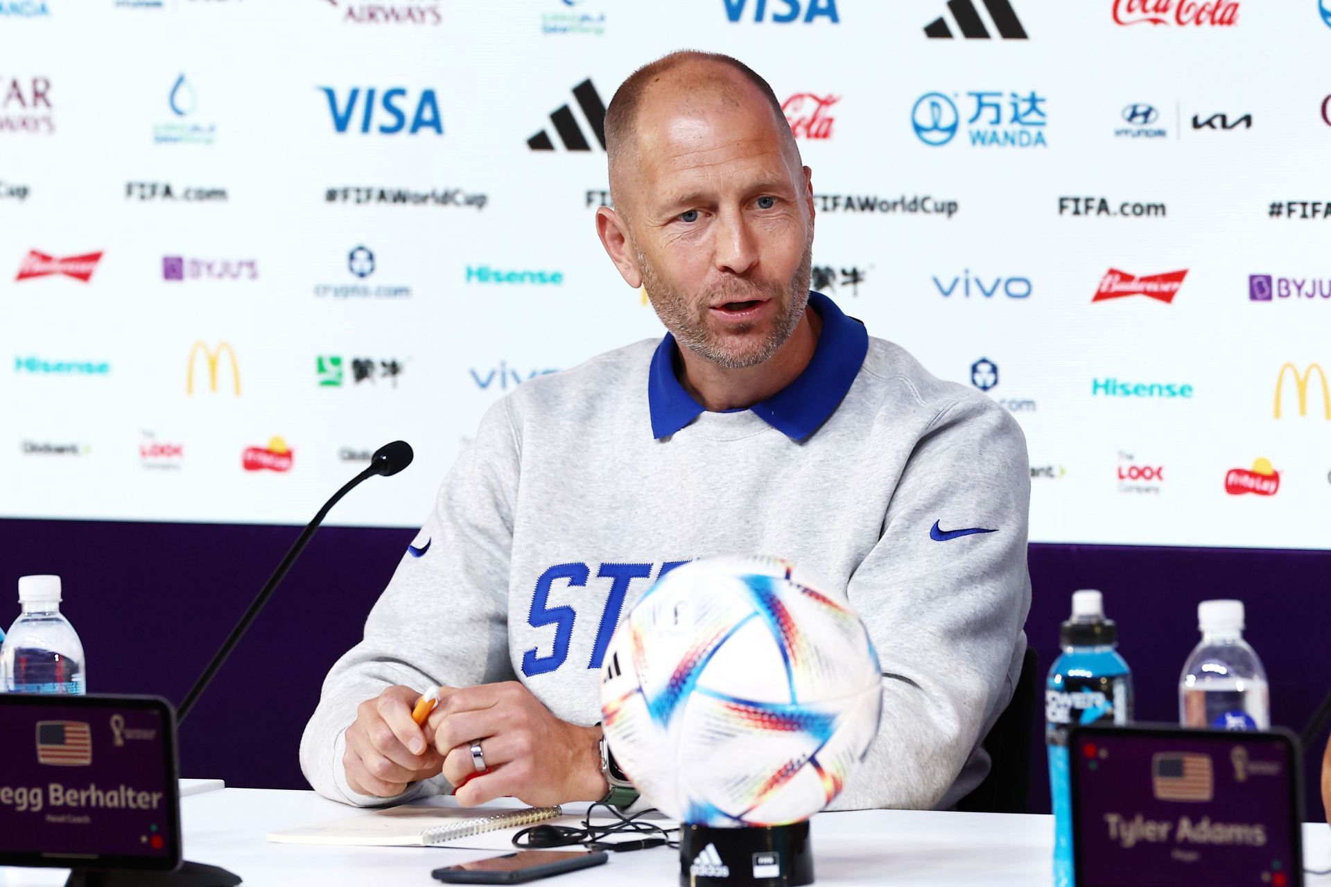 United States Training Session and Press Conference - FIFA World Cup Qatar 2022