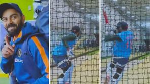[Watch] Upbeat Virat Kohli looks in sublime form in Adelaide's indoor nets ahead of clash vs BAN in T20 World Cup 2022
