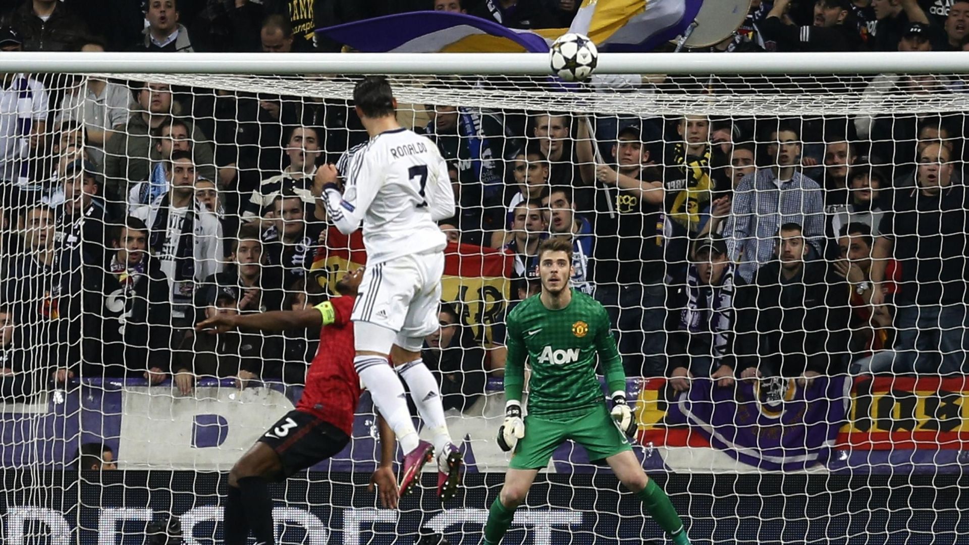 Ronaldo netted a memorable header