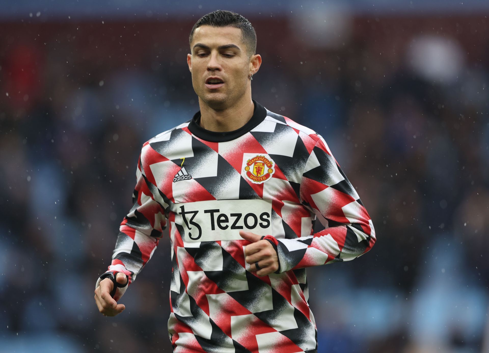 Aston Villa v Manchester United - Premier League: Cristiano Ronaldo