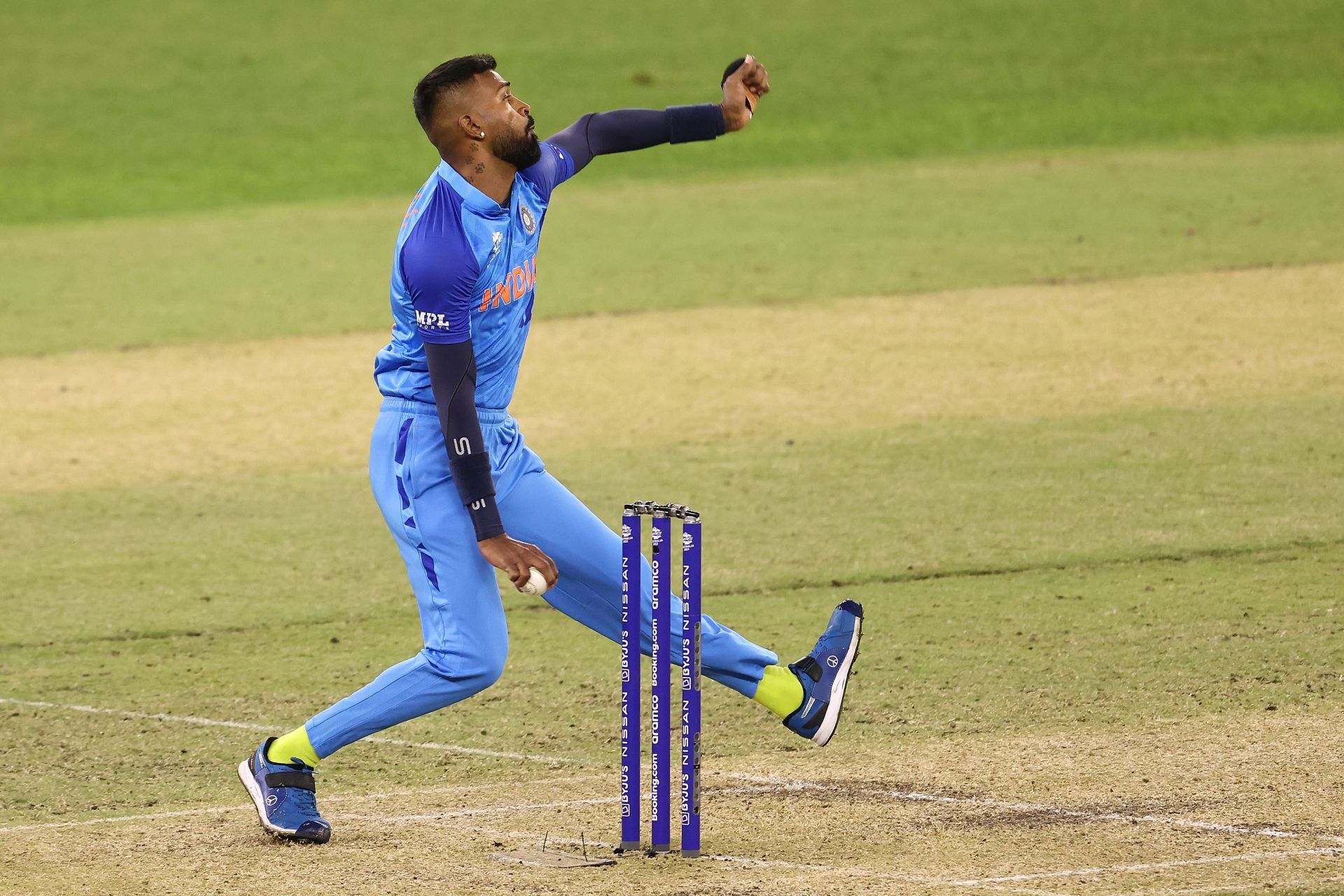 Hardik Pandya has taken a wicket every second over in the tournament