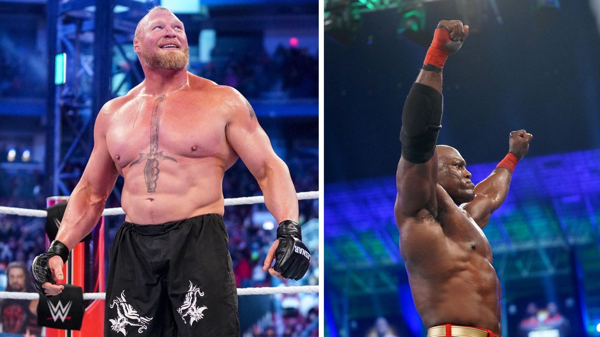 Brock Lesnar and Bobby Lashley have unfinished business