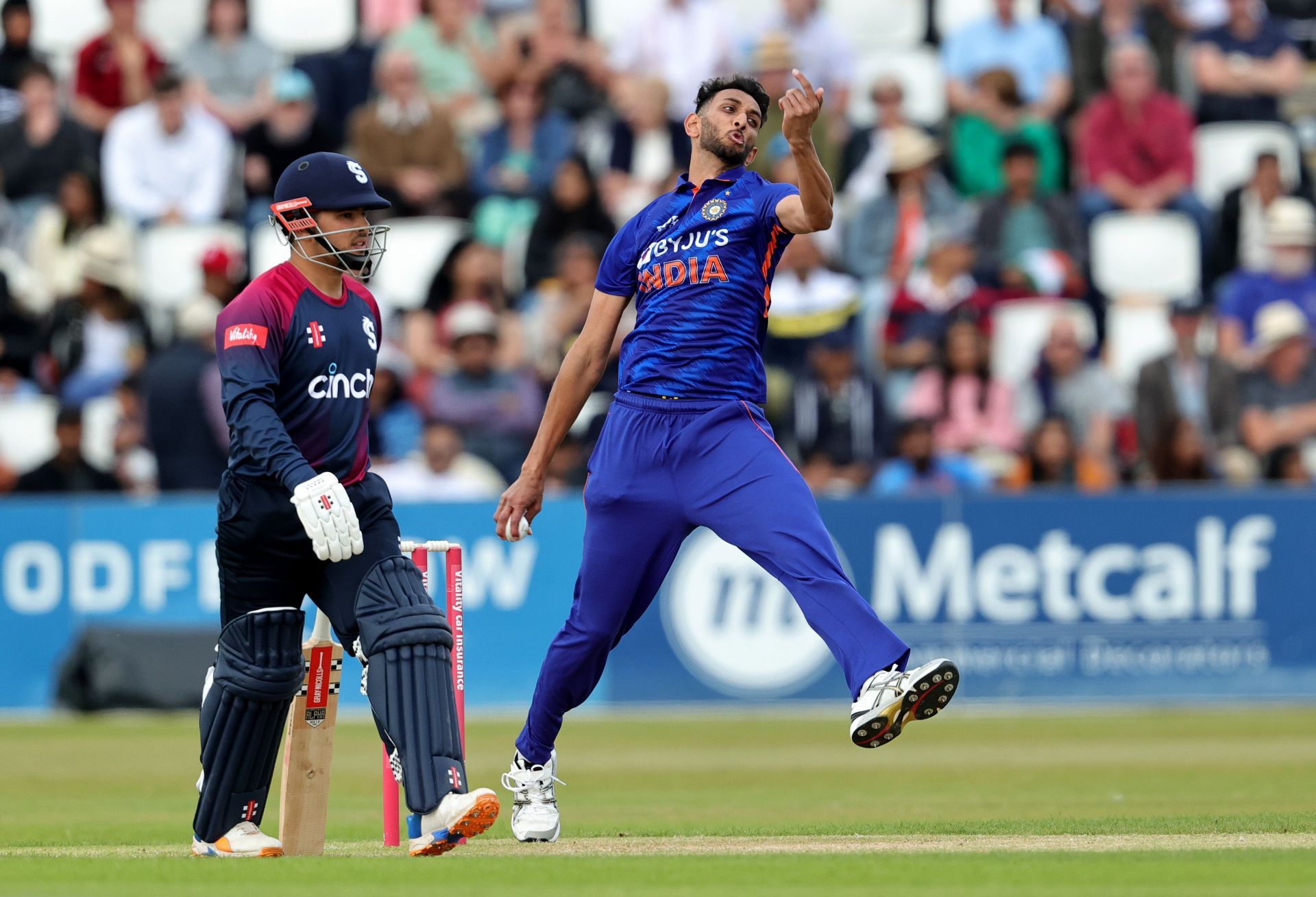 Team India pacer Prasidh Krishna. Pic: Getty Images