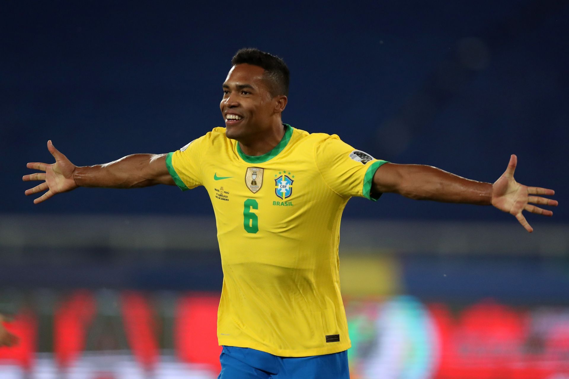 Alex Sandro v Peru: Group B - Copa America Brazil 2021