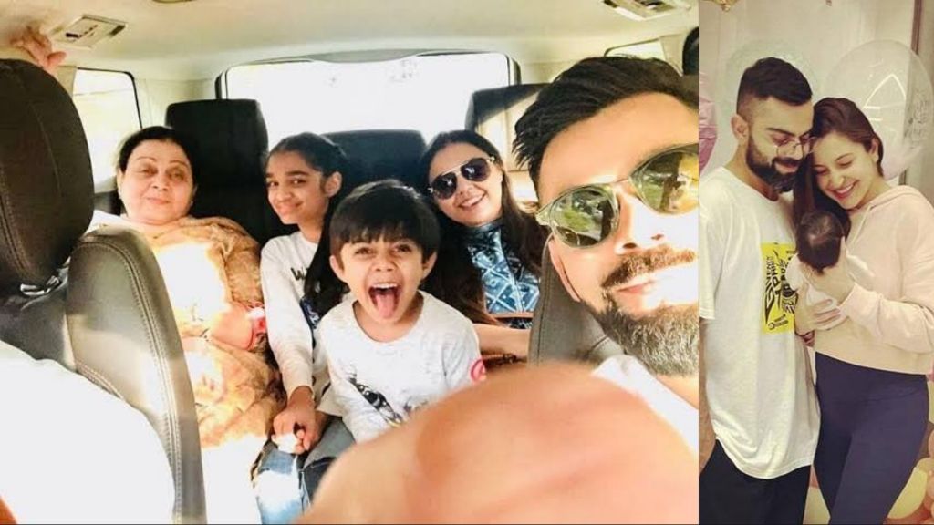 Virat Kohli is very close with his family members (Image: Instagram)