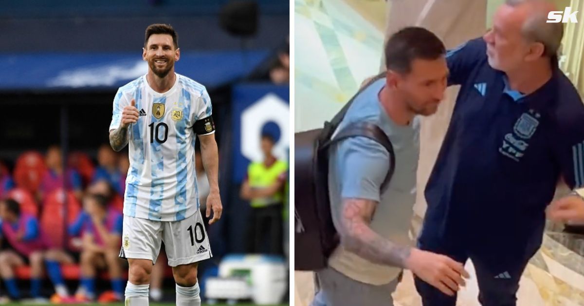 Lionel Messi arrives in Qatar ahead of the World Cup