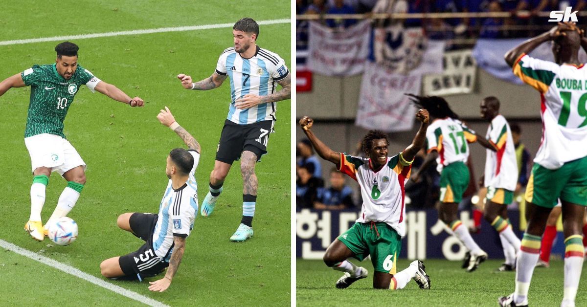 Saudi Arabia and Senegal have two of the biggest upsets in World Cup history