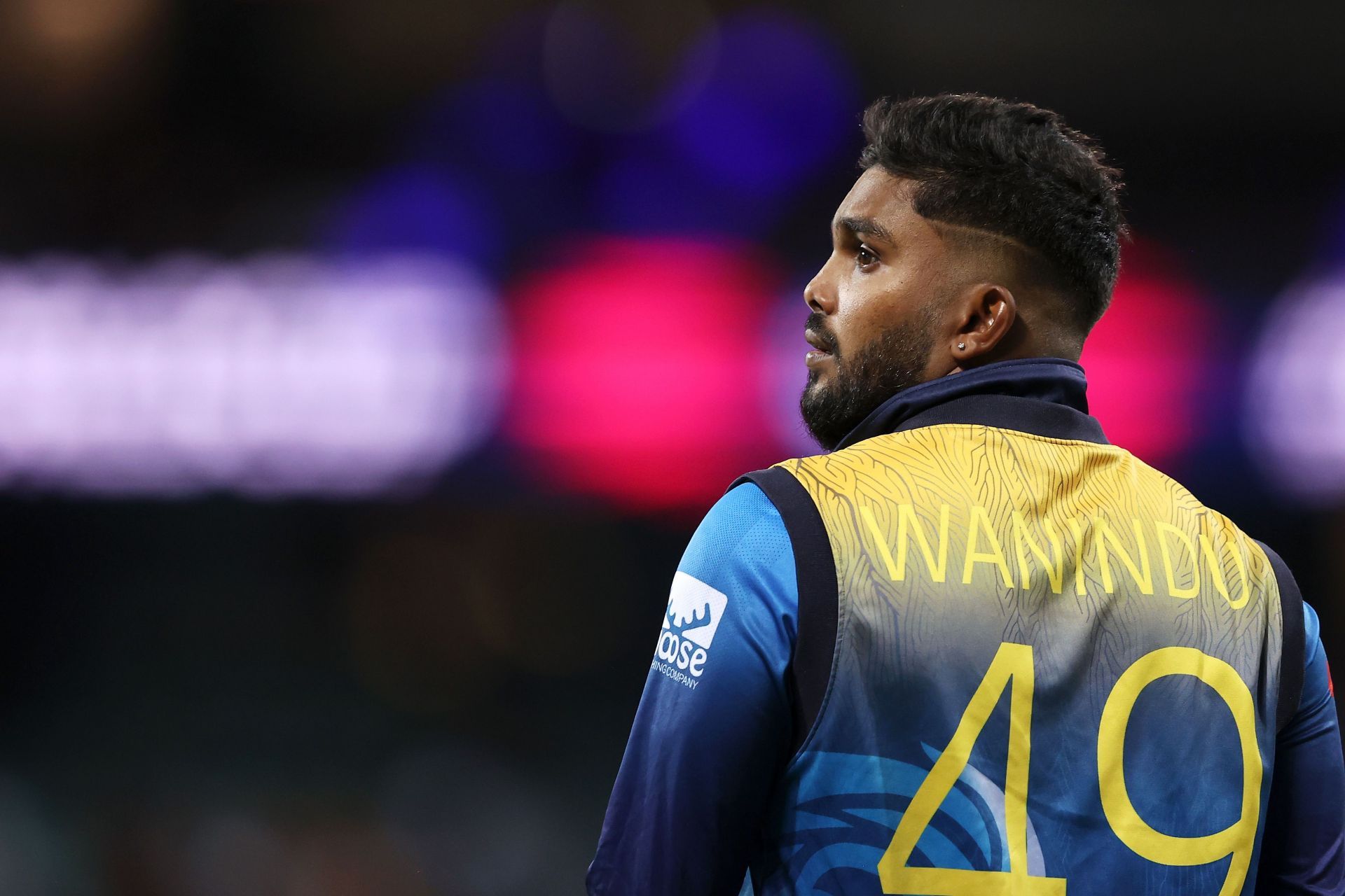 Wanindu Hasaranga during the T20 World Cup (Image: Getty)