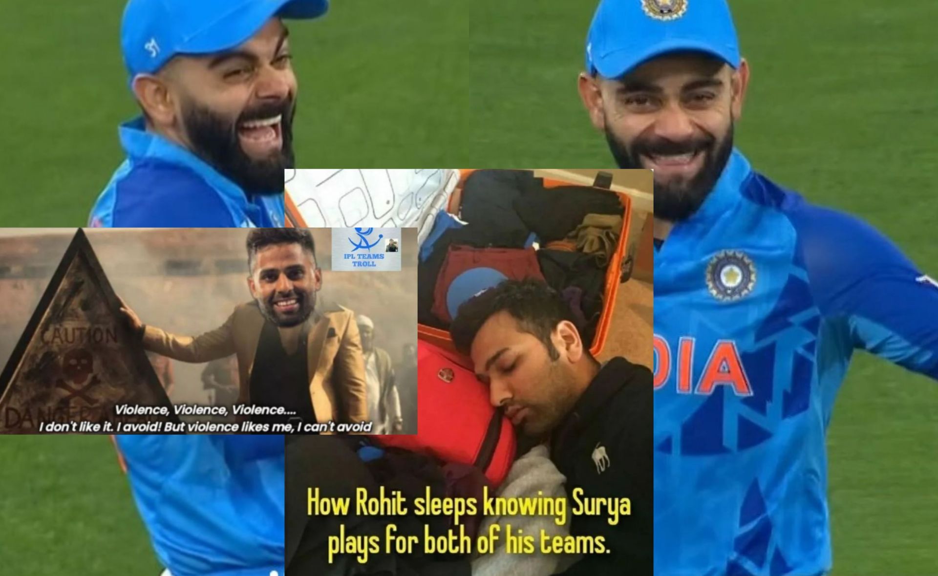 Fans react after India