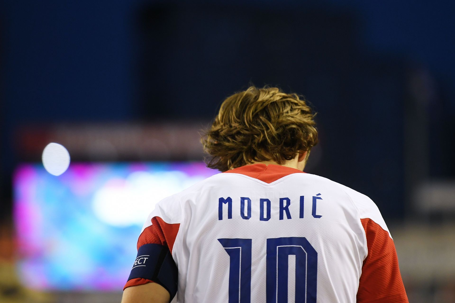 2018 Golden Ball winner Luka Modric