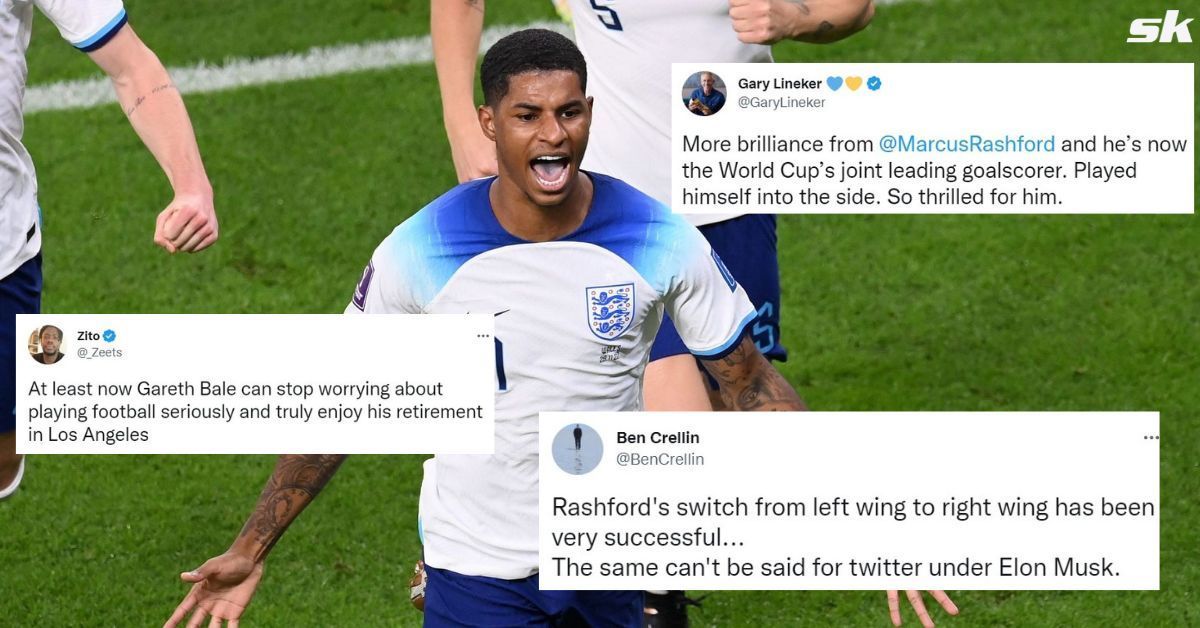 Twitter erupted as England advanced to the knockout stages of the 2022 FIFA World Cup