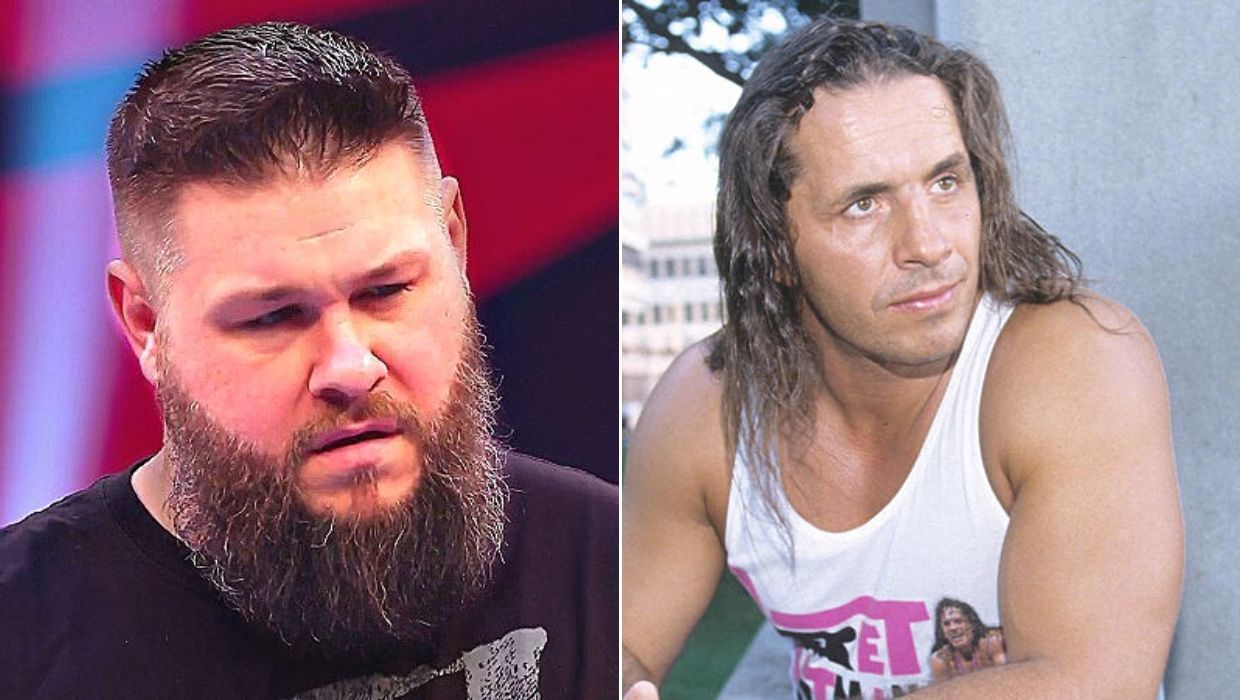 Kevin Owens/ WWE Hall of Famer Bret Hart