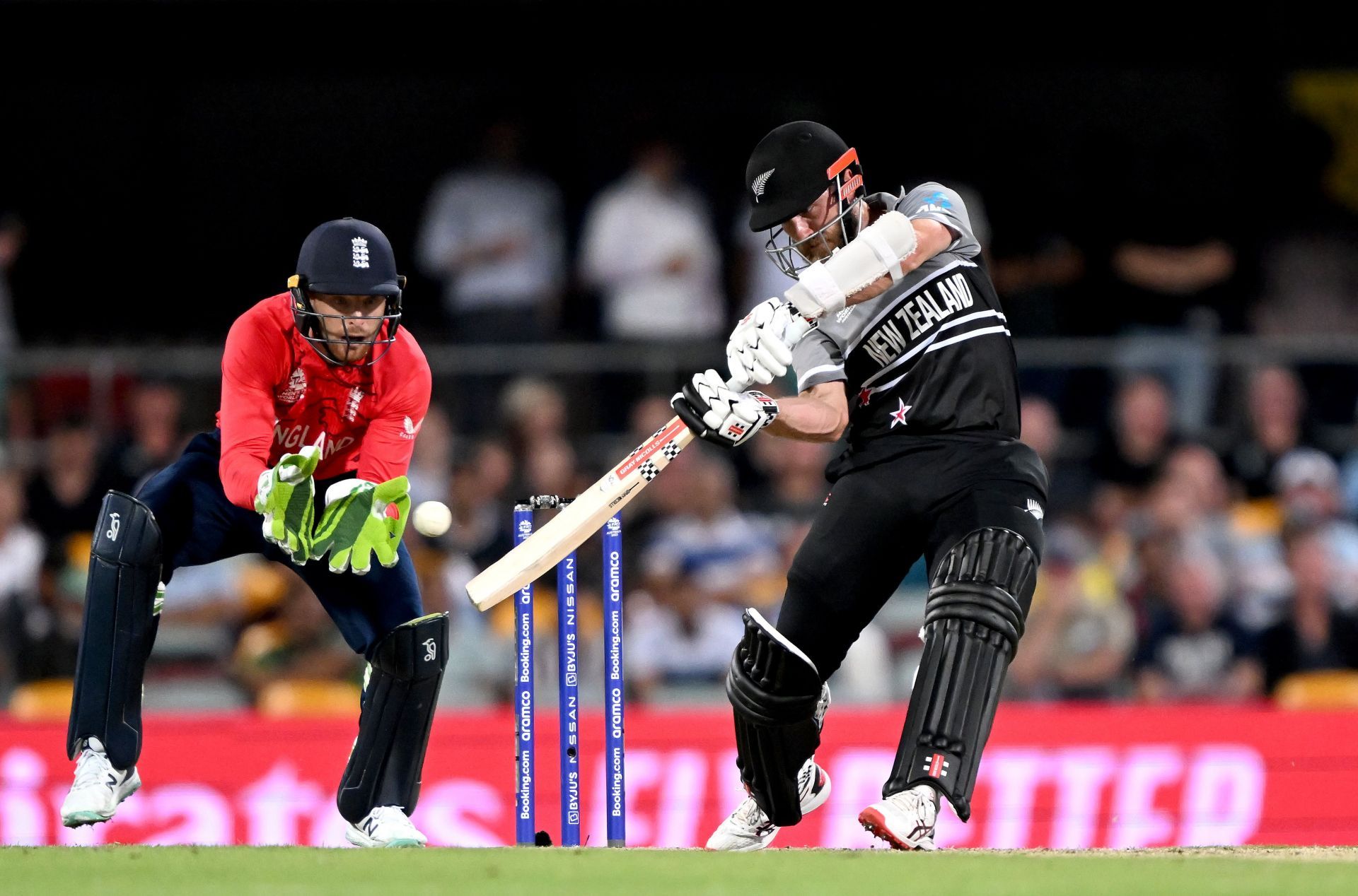 Kane Williamson in action against England. (Credits: Getty)