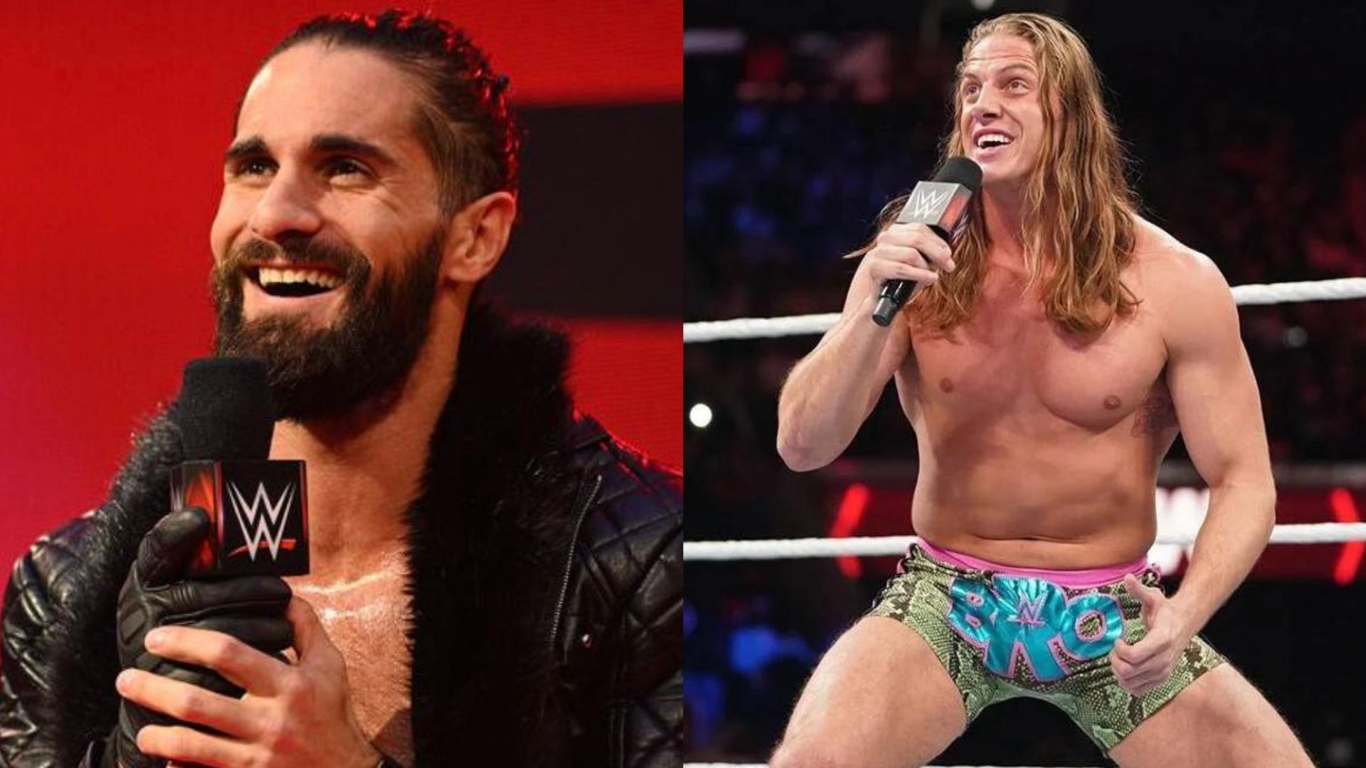 WWE Superstars Seth Rollins and Matt Riddle