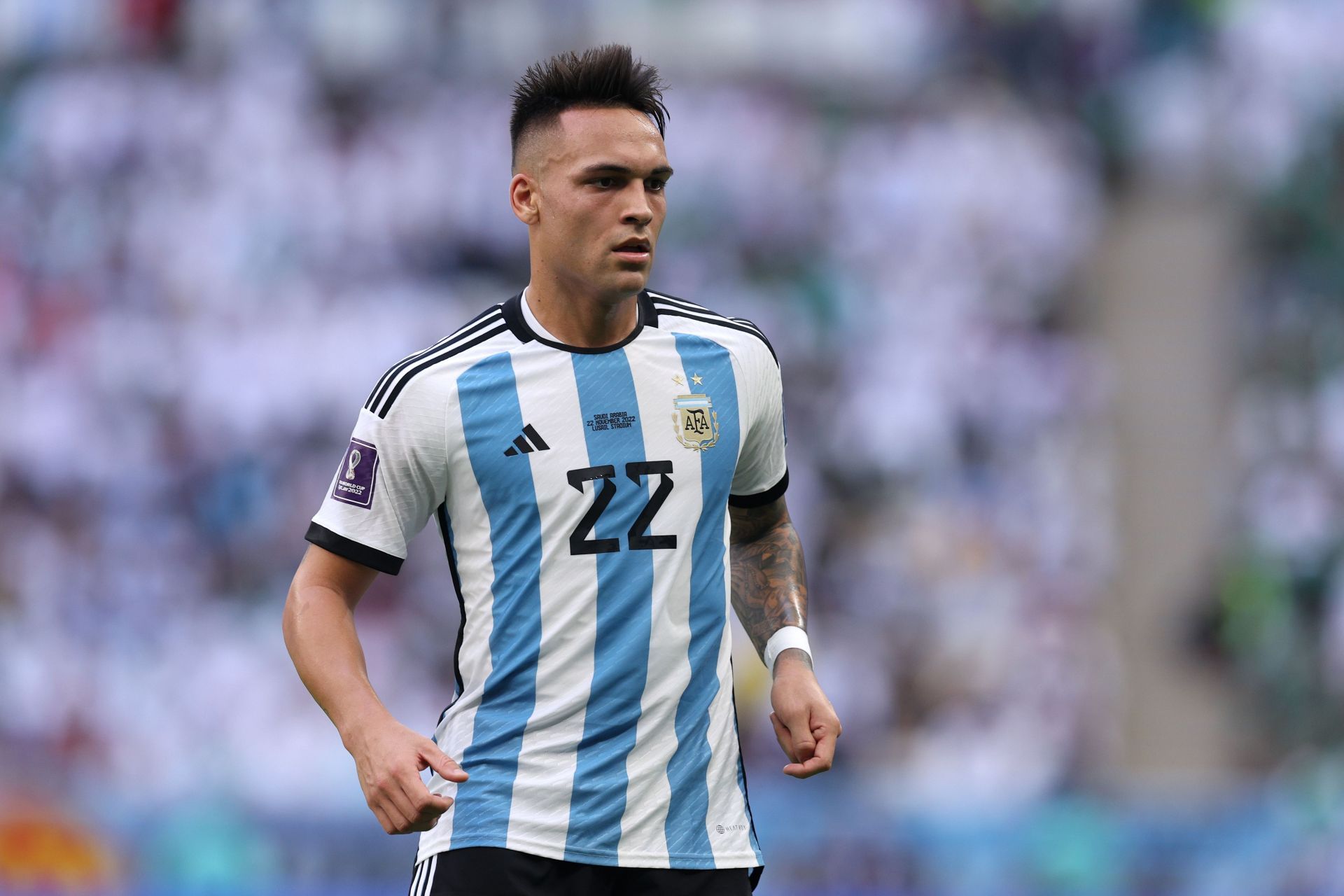 Lautaro Martinez - v Saudi Arabia: Group C - FIFA World Cup Qatar 2022