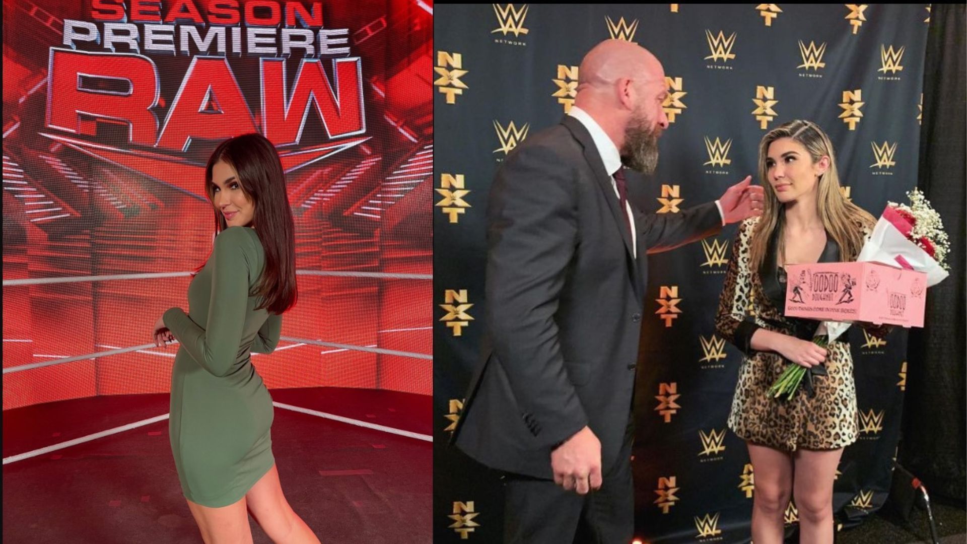 Cathy Kelley &amp; WWE Head of Creative Triple H