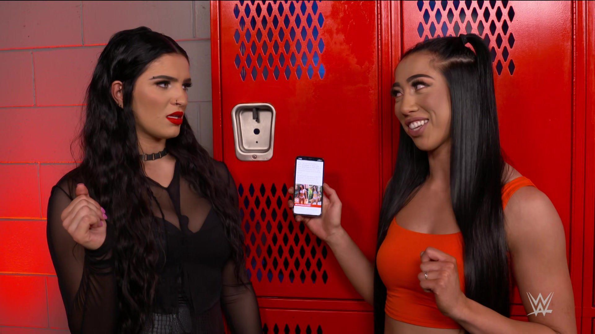 Persia Pirotta and Indi Hartwell