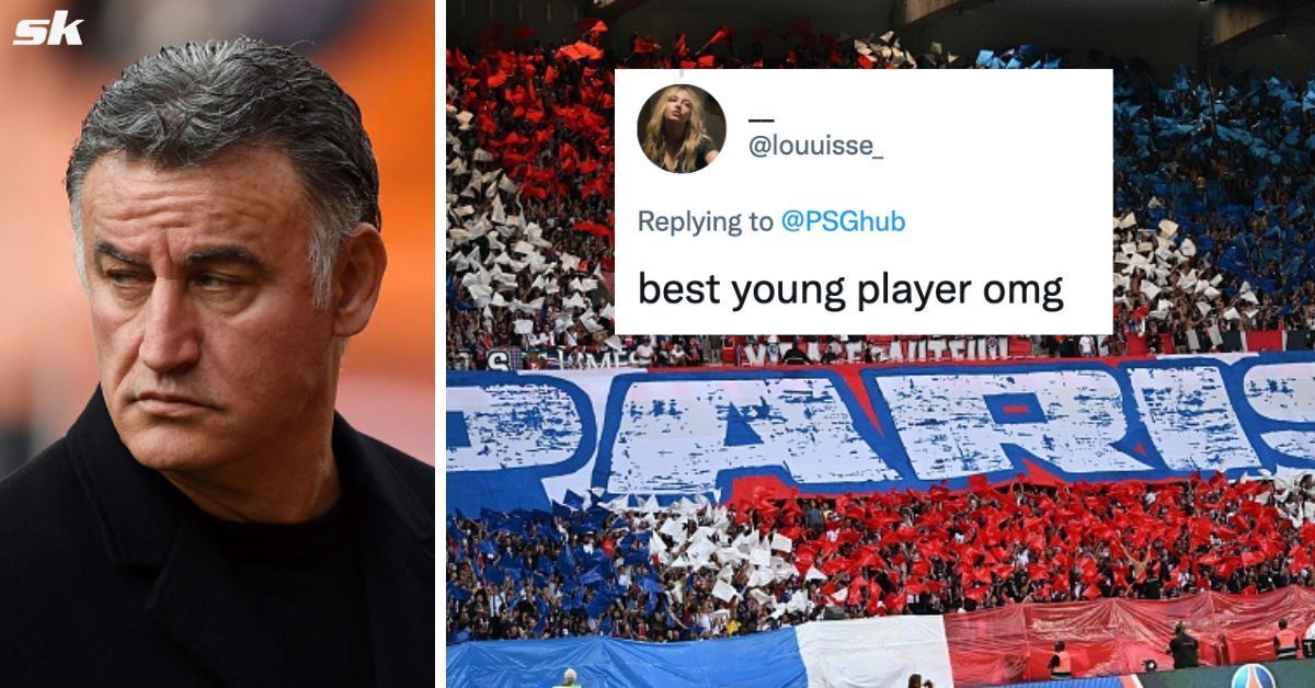 PSG fans were in awe of youngster