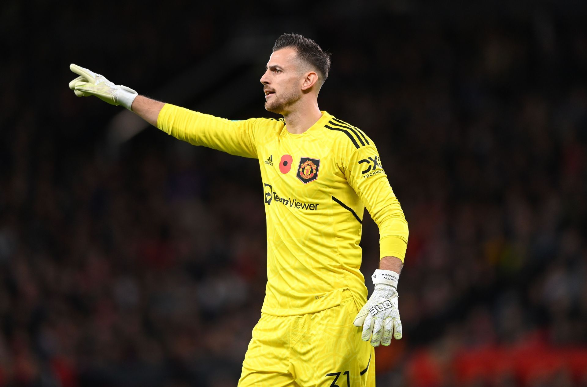 Martin Dubravka arrived at Old Trafford this summer to take Dean Henderson's place.