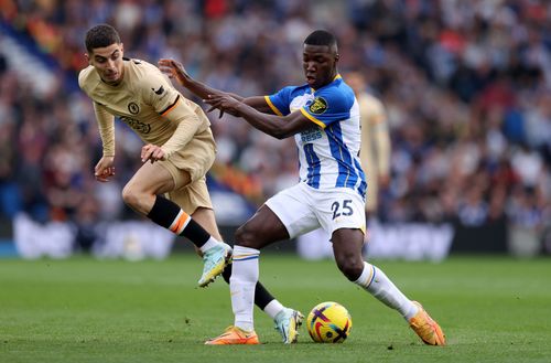 Moises Caicedo (right) has admirers at the Santiago Bernabeu.