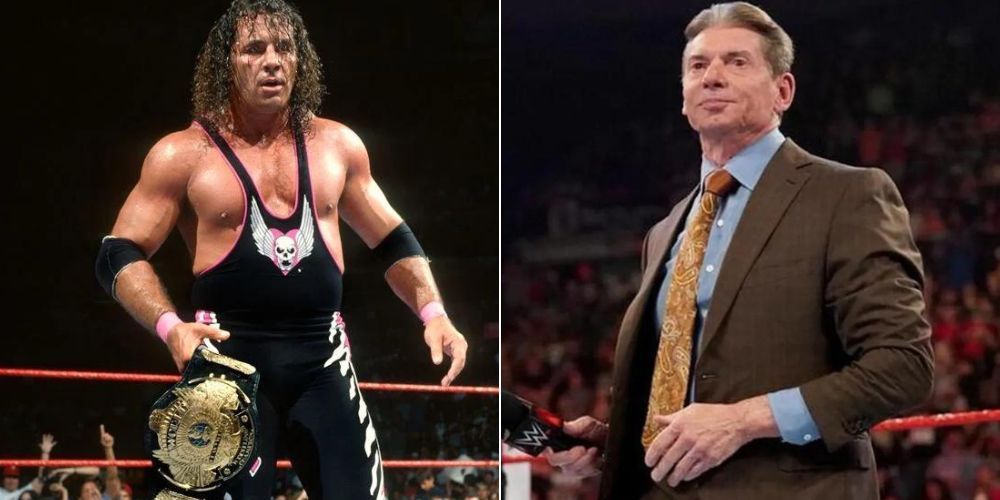 WWE Hall of Famer Bret Hart and Vince McMahon