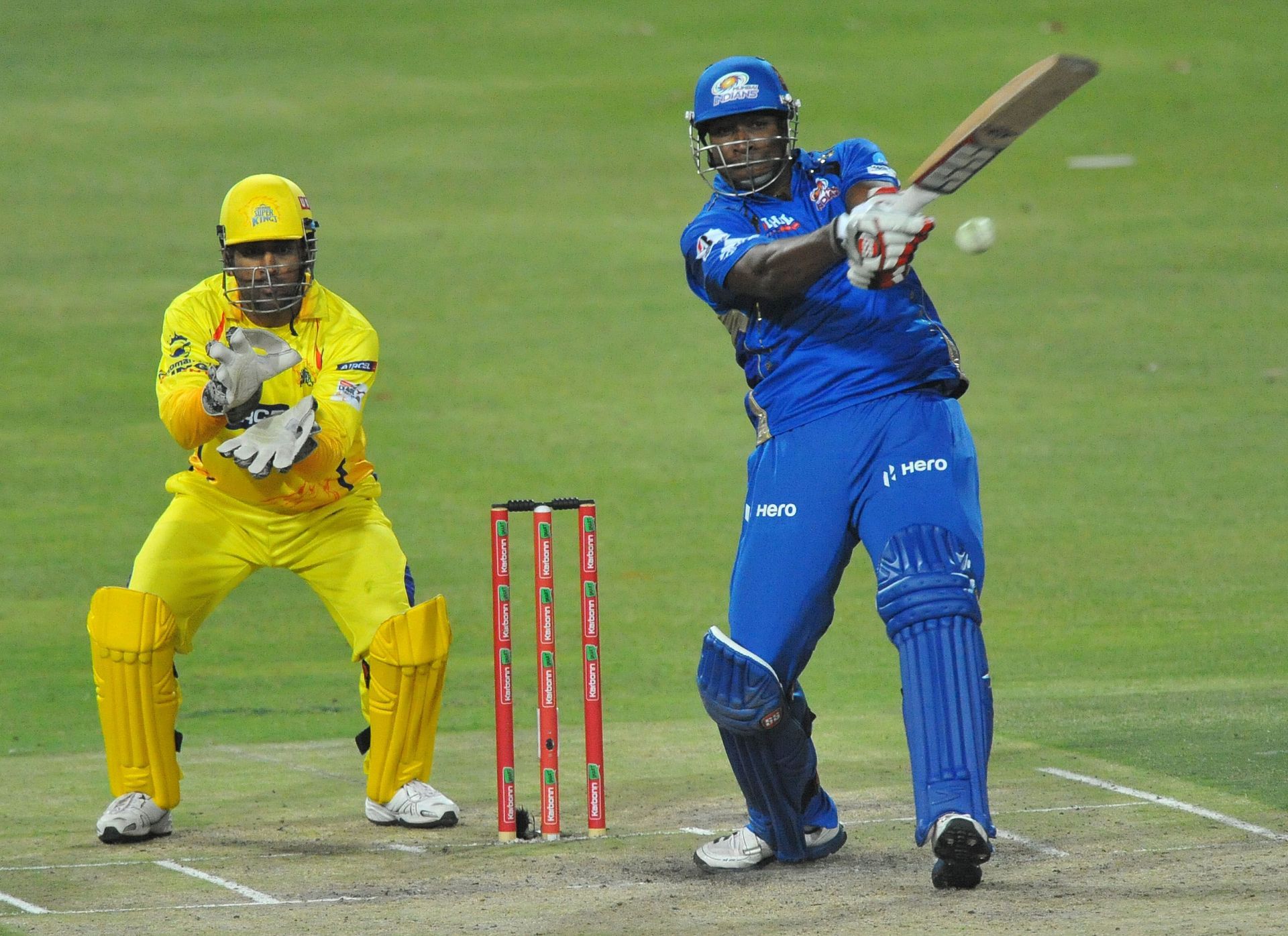 CLT20 2012 Chennai Super Kings v Mumbai Indians