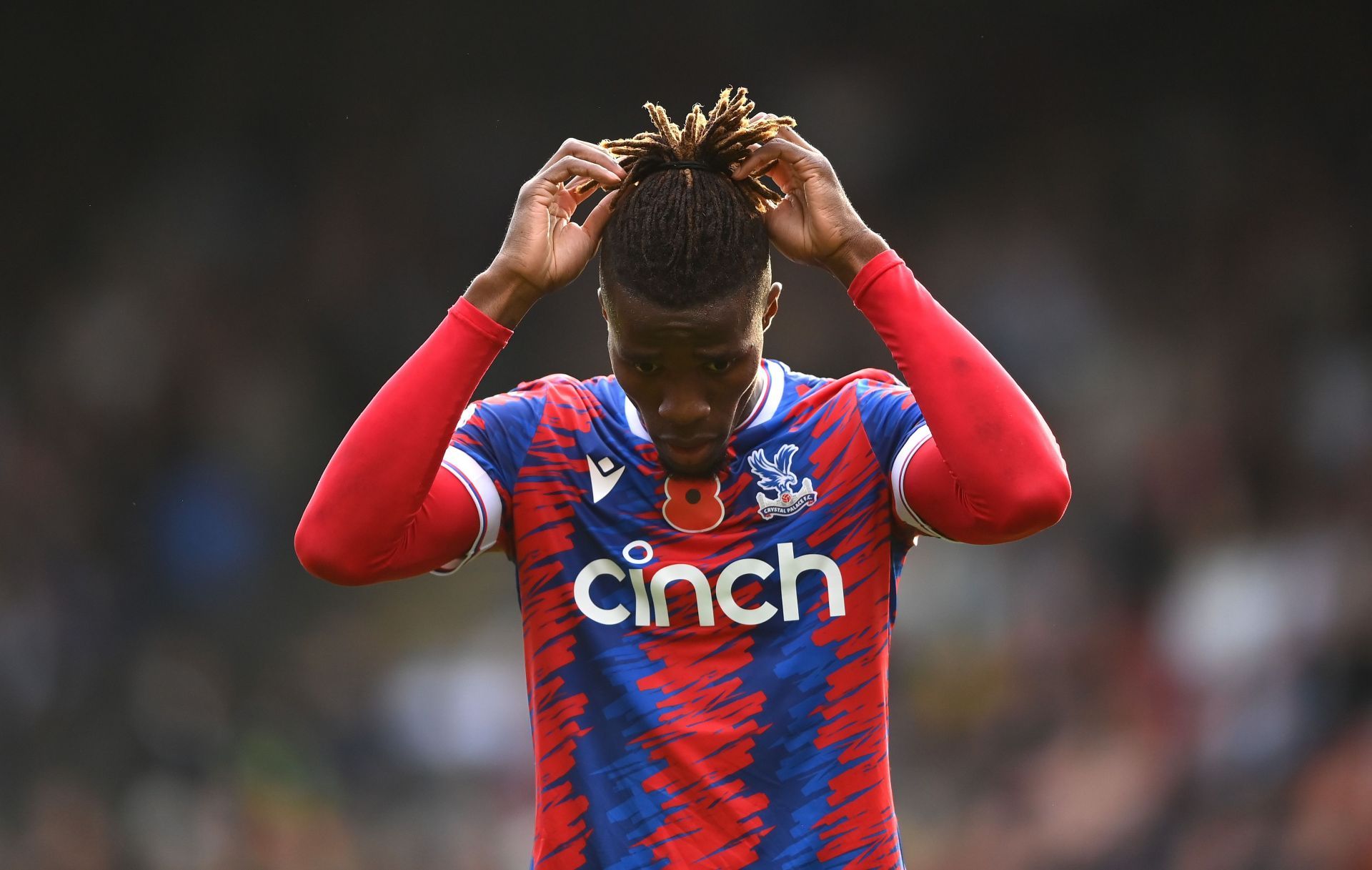 Wilfried Zaha has admirers at Stamford Bridge.