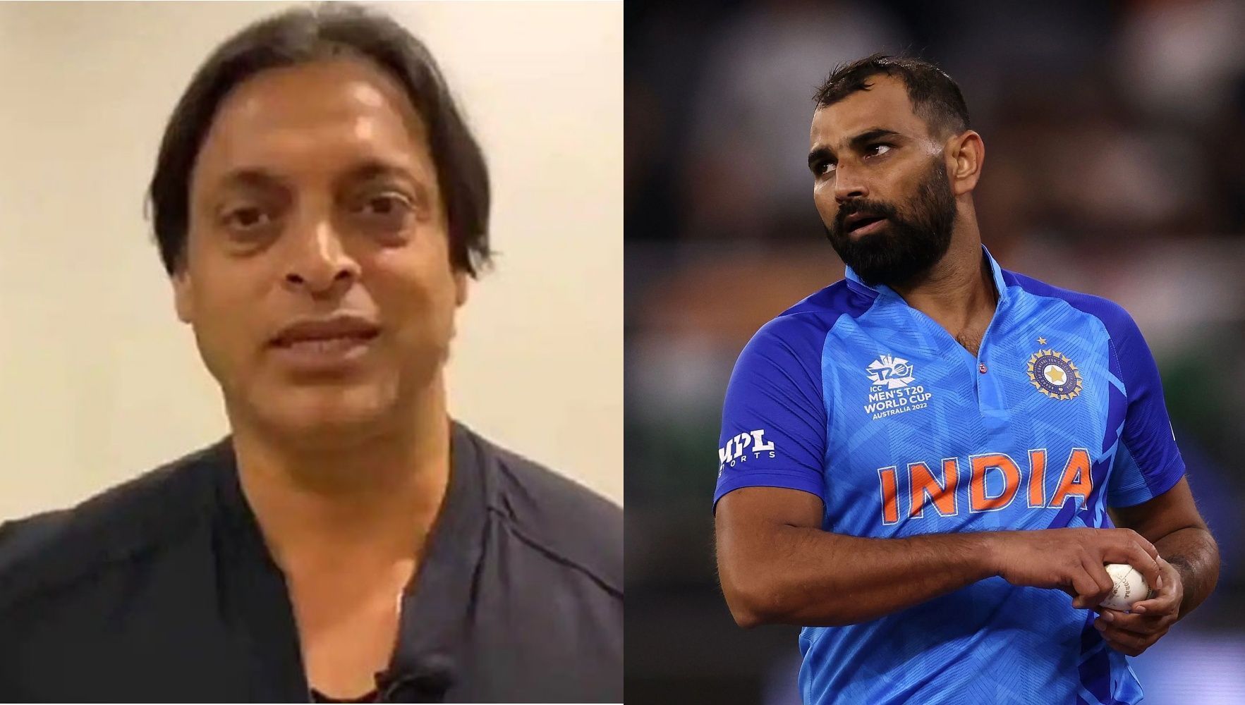 Shoaib Akhtar, Mohammed Shami