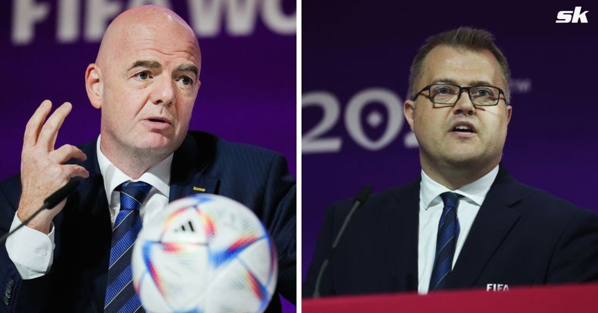 FIFA director of media relation spoke at Gianni Infantino